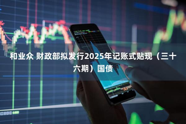 和业众 财政部拟发行2025年记账式贴现（三十六期）国债