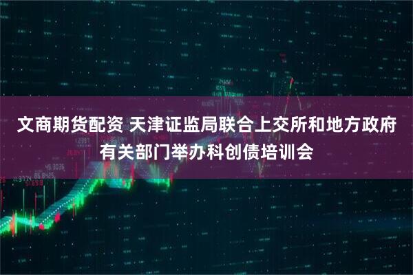 文商期货配资 天津证监局联合上交所和地方政府有关部门举办科创债培训会