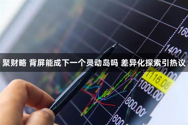 聚财略 背屏能成下一个灵动岛吗 差异化探索引热议